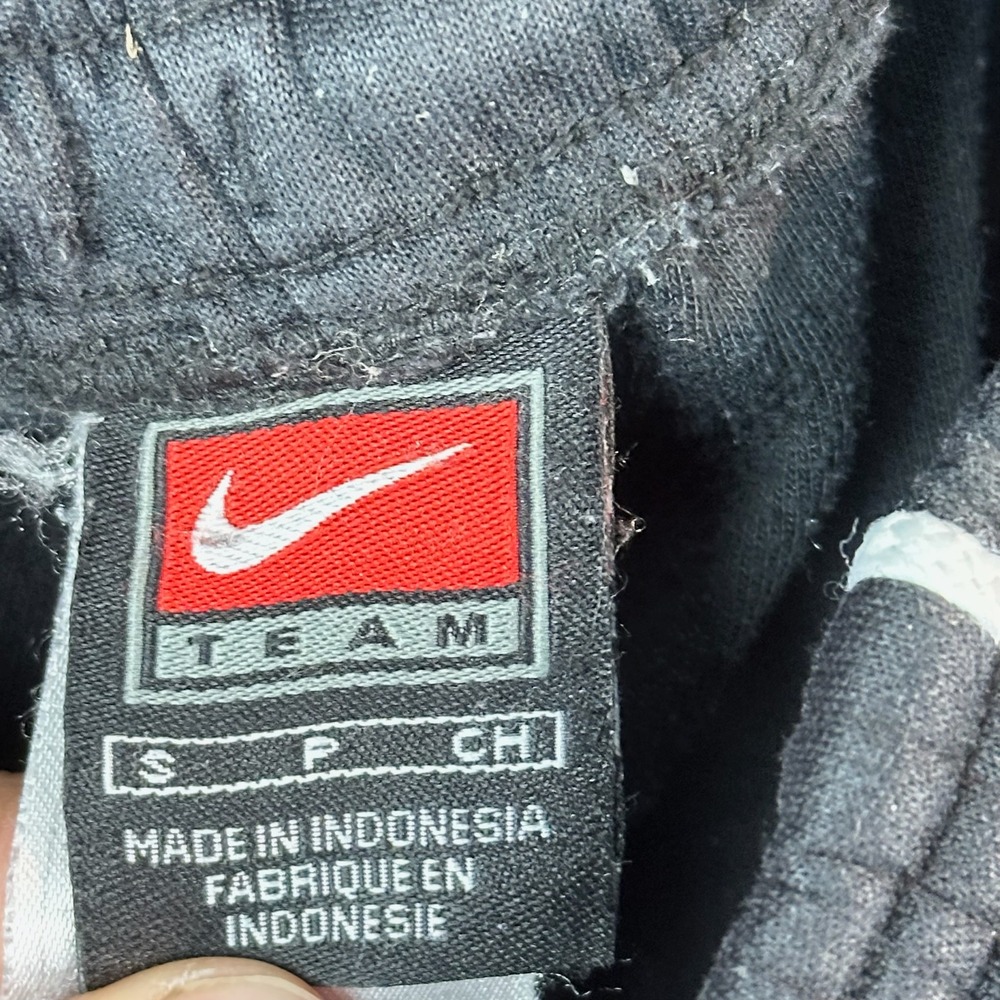 Nike Team Training Pants Black White Stripe Joggers Small S Menswear Activewear - Picture 5 of 7